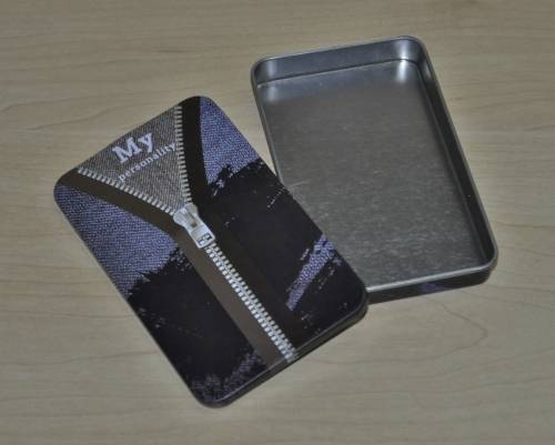 Collectible, Contemporary Small My Personality General Storage Tin