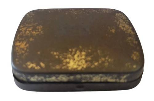 Small Vintage 1940s Bifurcated Rivets Storage Tin