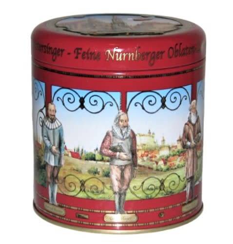 Vintage, Collectible Embossed Nuremburg Gingerbread Master Singer Tin