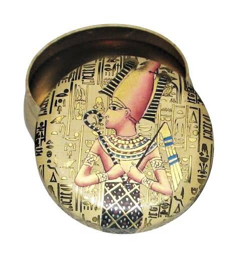 Vintage, Collectible Egyptian Themed Tin