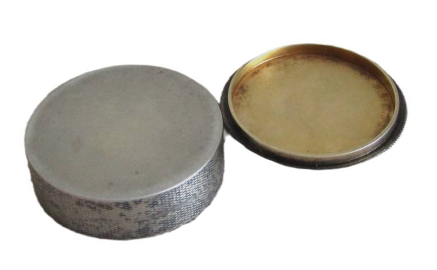 Antique Swiss 935 standard silver, gilt and guilloche enamel box, Geneva circa 1920