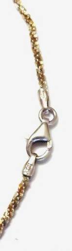 Vintage 1970s marked 925 Italy silver chain