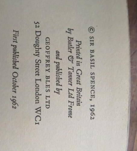 Phoenix at Coventry. The building of a cathedral by Basil Spence, October 1962 First Edition