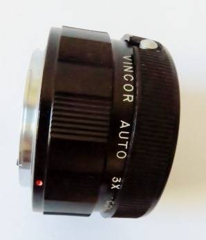 Vintage Vincor 3X Auto Converter with original box and instruction pamphlet