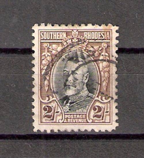 SOUTHERN RHODESIA: FIELD MARSHALL. 2/-   VFU    12 PERF