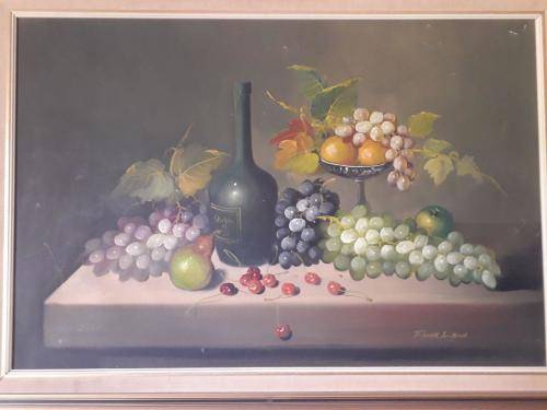 STUNNING-FRANK LEAN- PAINTING!! HUGE (1 METER X 800CM )  20TH CENTURY !! INVESTMENT ART !