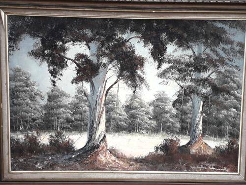 CANT MAKE OUT ARTIST NAME !! STUNNING HUGE STILL LIFE!!!!!!!!!!!!!!!!!!!!!!!!! PAINTING NAME TAMMY?