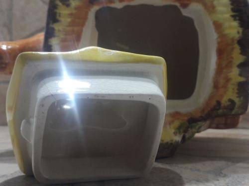 ARTHUR WOOD MORTON OLD HALL MADE IN ENGLAND- HAND PAINTED TEA JUG