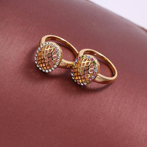 Crystal Ring - 18K Gold Plated