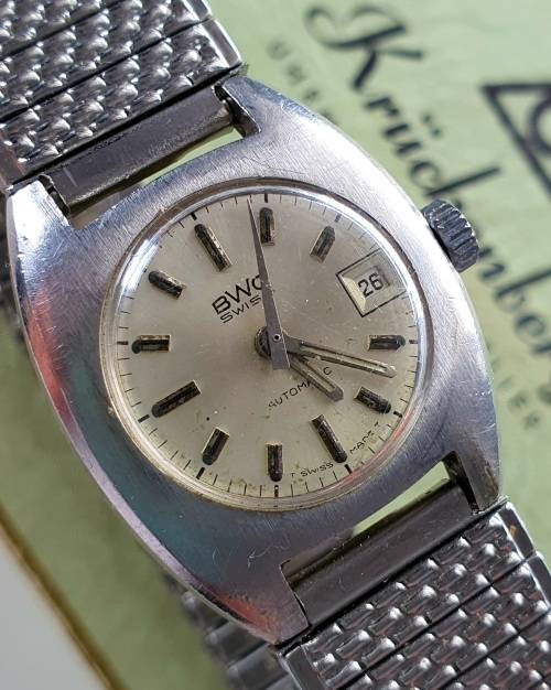 Stunning Vintage Watch - ORIGINAL BWC SWISS - AUTOMATIC - Remarkable Condition