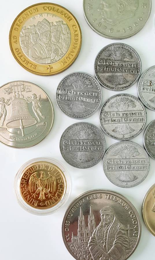 AS FROM 1920 - COIN & MEDAL COLLECTION