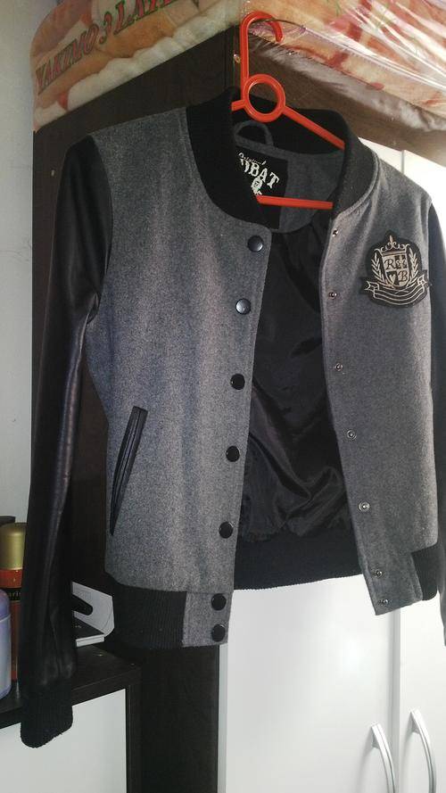 Redbat leather arm jacket