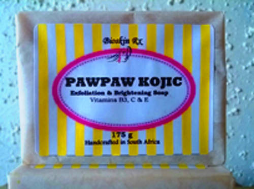 PAPAYA KOJIC SOAP (handcrafted in South Africa)