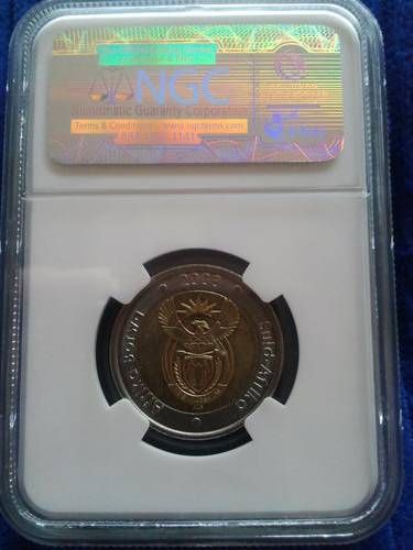 Mandela AU 50 X 2 coins scarce one NGC Graded BID PER COIN