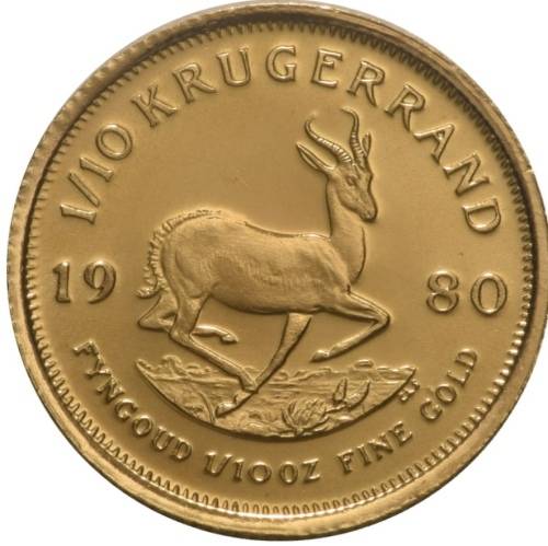 1980  1/10 OZ KRUGERRAND