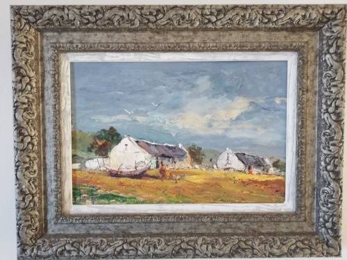 Original Corne Weideman oil on board. 640mmX490mm