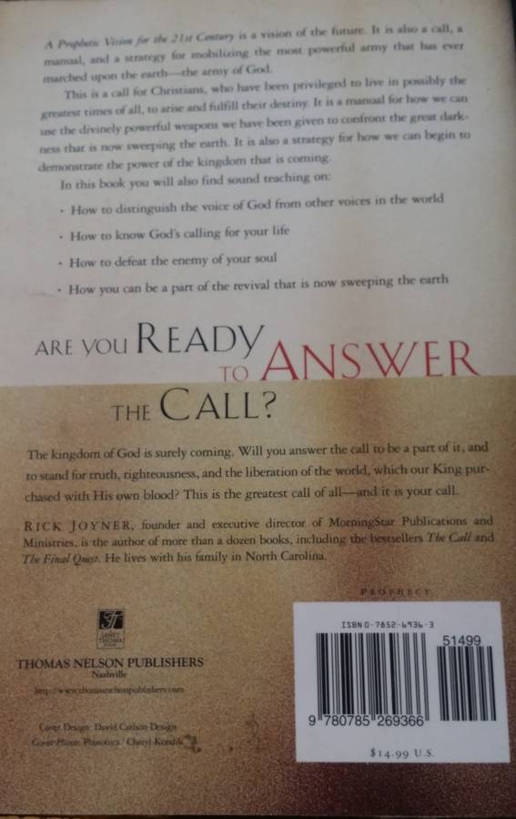 BOOKS - A Prophetic Vision for the 21 st Century - Rick Joyner