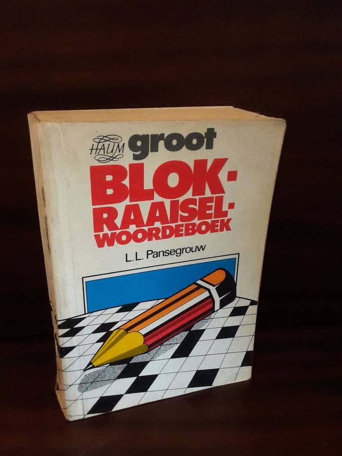 BOOKS  - Groot Blok - Raaisel Woordeboek