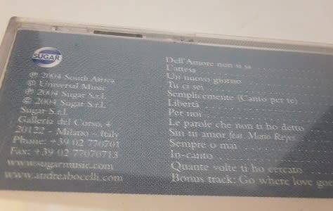 CD music - Andrea Bocelli