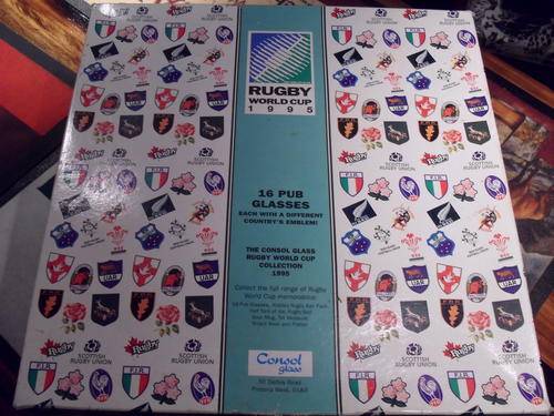 1995 WORLD CUP PUB GLASSES