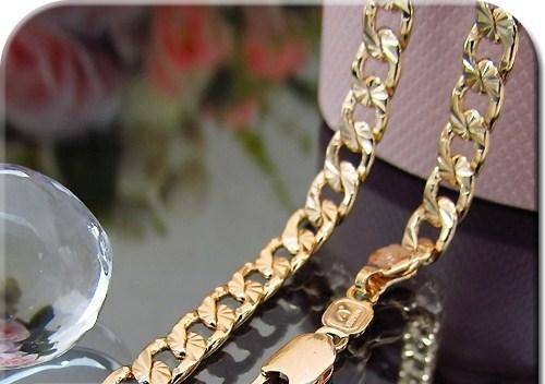 18K Solid Gold Filled Chain - 470 x 6mm (NOT Gold Plated)