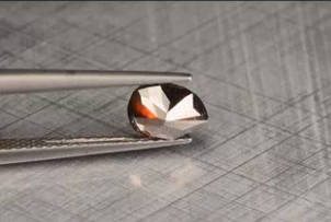 1.27 Cts FANCY SPARKLING SUPER RED BROWN COLOR NATURAL LOOSE DIAMOND ~~CERTIFIED~~