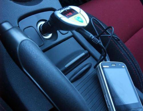 Sound Racer With Cell Phone