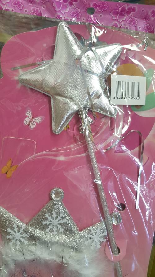CLEARANCE SALE! BEAUTIFUL Frozen crown and staff. View other clearance auctions!