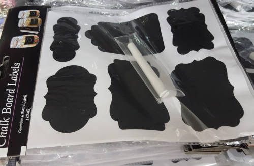 REDUCED TO CLEAR! Chalk board labels. View other clearance auctions!