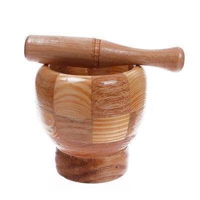 CLEARANCE SALE!! Wooden mortar and pestle set. See other clearance auctions!