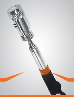 Lighted Magnetic Pick-up tool! Long reach telescopic handle extends to over 31".