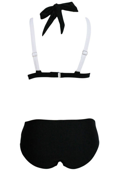 Stunning White and black Bikini. Size M/XL/XXL.