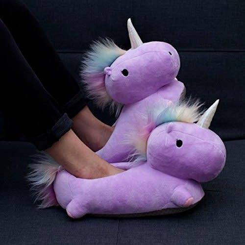 Unicorn Slippers | Pink, White or Purple