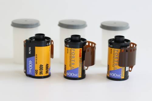 Expired Kodak Portra 400 film x3 rolls