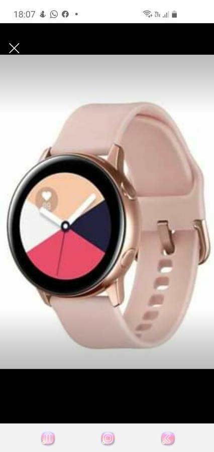 Samsung Active Watch Rose Gold