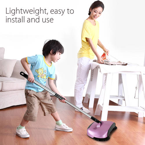 Swifty sweeper 3 in 1,automatic hand push sweeper broom,dustpan and a trash bin