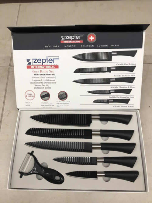 Zepter 6 pcs Knive set