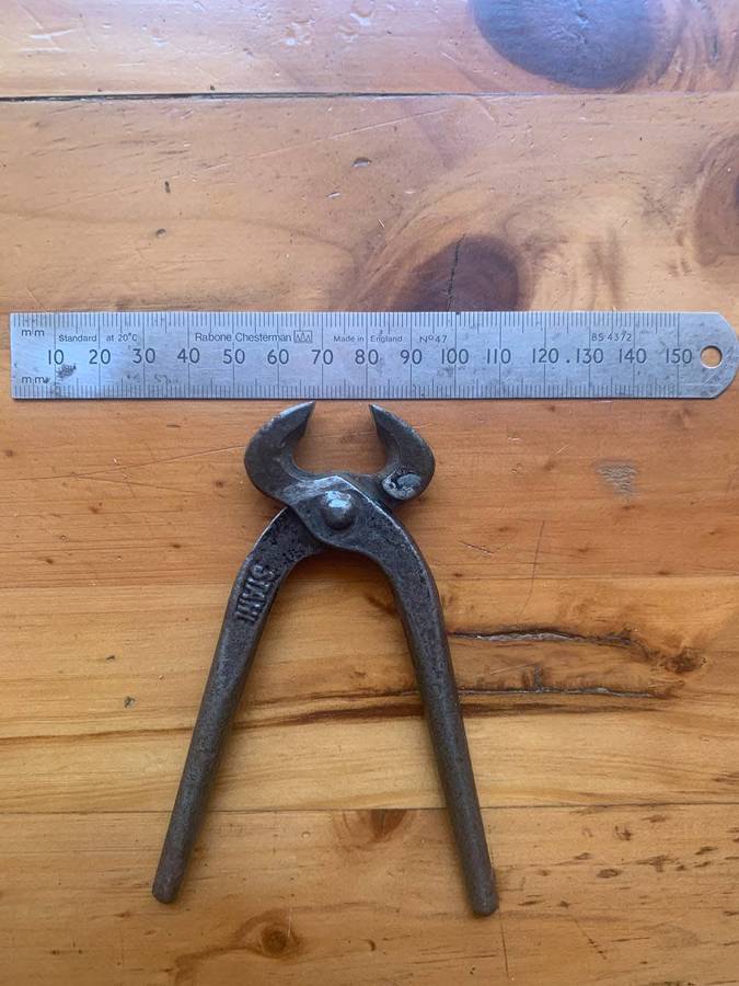 Vintage Stahl end pliers / nippers