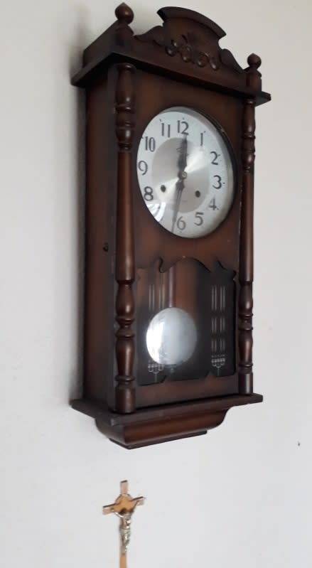 Antique Chiming Wall Clock