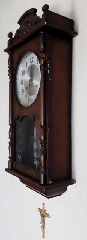 Antique Chiming Wall Clock