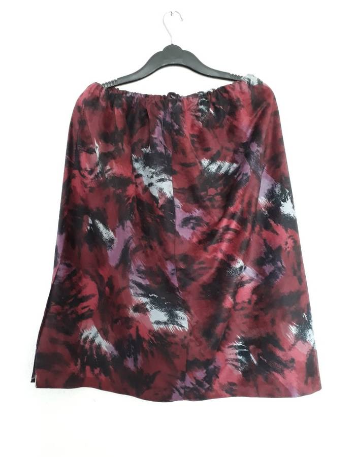 Dress Suit - Rusty Maroon Floral