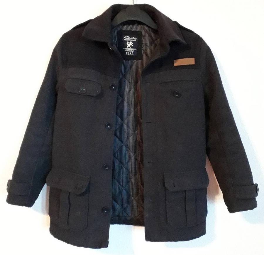 Premium Boy's Thick Padded Jacket - 11-12 years - Dark Grey