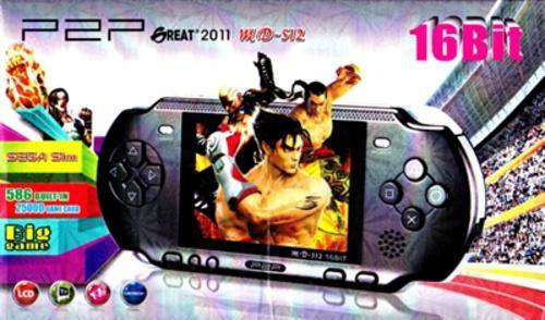 NEW MODEL - SUPER 16 BIT P2P, 3.0'' LCD GAMING CONSOLE ( 888000 BUILT IN / 99999 GAME CARD)