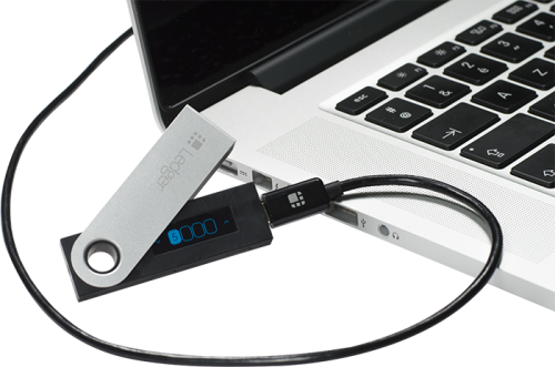 Ledger Nano S - Cryptocurrency hardware wallet - Free Shipping