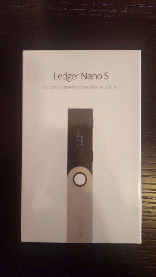Ledger Nano S - Cryptocurrency hardware wallet - Free Shipping