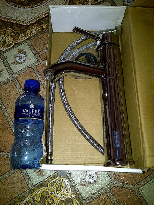 Luxury Chrome Single Hole Bathroom Basin Sink Faucet Vessel Mixer Tap