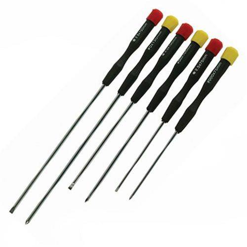 Extra-Long Precision Screwdriver Set 6 Pcs Tools Accessories DIY Home - New