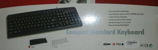 Standard Black Keyboard              >>>NEW<<<