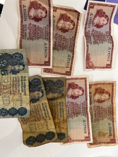 Bulk South African Coin and Note lot