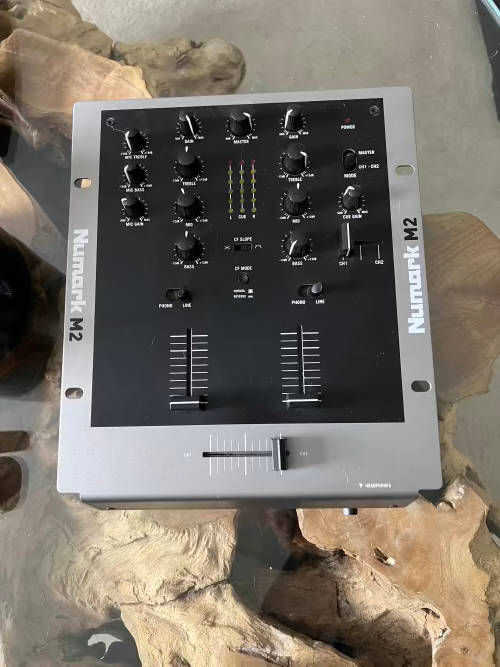 Technics SL1200 Professional DJ Turntable Silver Pair with Mixer